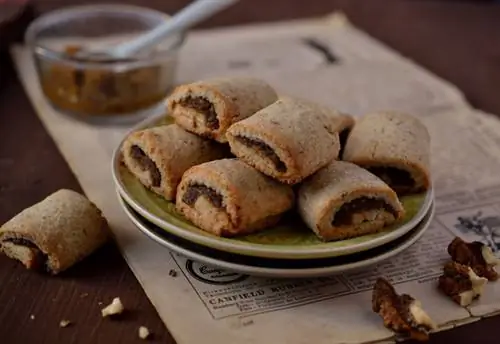 Печенье с инжиром и орехами Печенье с инжиром и орехами
