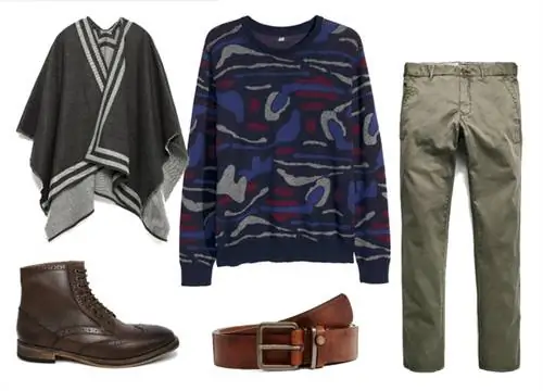 Пончо - 9995 форинтов (Zara), свитер - 8990 форинтов (H&M), брюки - 7995 форинтов (MangoOutlet), ботинки - 110 фунтов стерлингов (Frank Wright @ Asos), ремень - 45 фунтов стерлингов (Ted Baker @ Asos) Пончо - 9995 форинтов (Zara), свитер - 8990 форинтов (H&M), брюки - 7995 форинтов (MangoOutlet), ботинки - 110 фунтов стерлингов (Frank Wright @ Asos), ремень - 45 фунтов стерлингов (Ted Baker @ Asos)