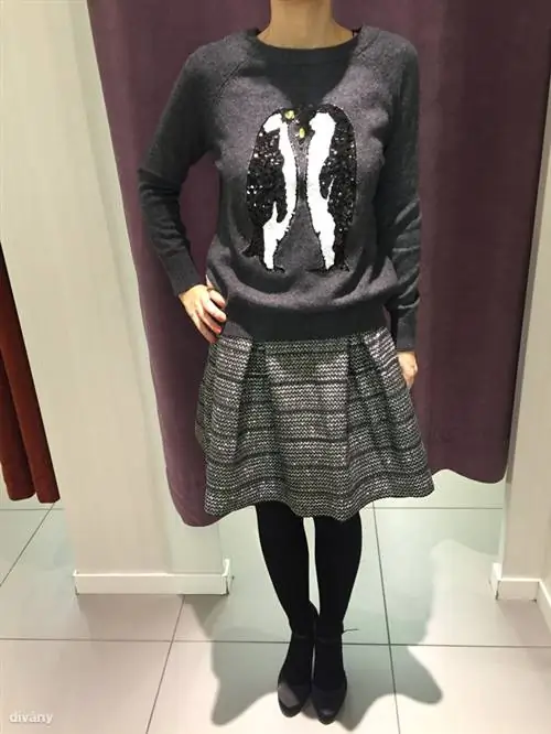 H&M: свитер - 5990 форинтов, юбка - 9490 форинтов H&M: свитер - 5990 форинтов, юбка - 9490 форинтов