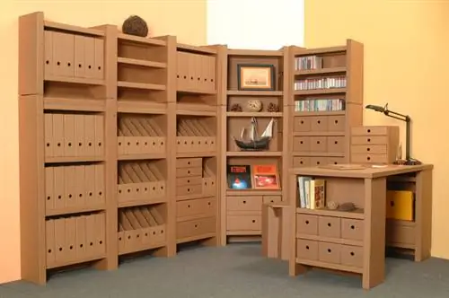 Изображение: zoldpolc.hu. Дизайн мебели: Янош Тербе