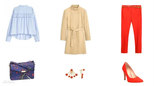 Блузка - 9490 форинтов 8H&M), куртка - 19995 форинтов (Mango), брюки - 8995 форинтов (Zara), сумка - 4290 форинтов (Deichmann), серьги - 10 форинтов (Asos), туфли - 7390 форинтов (CCC) Блузка - 9490 форинтов 8H&M), куртка - 19995 форинтов (Mango), брюки - 8995 форинтов (Zara), сумка - 4290 форинтов (Deichmann), серьги - 10 форинтов (Asos), туфли - 7390 форинтов (CCC)