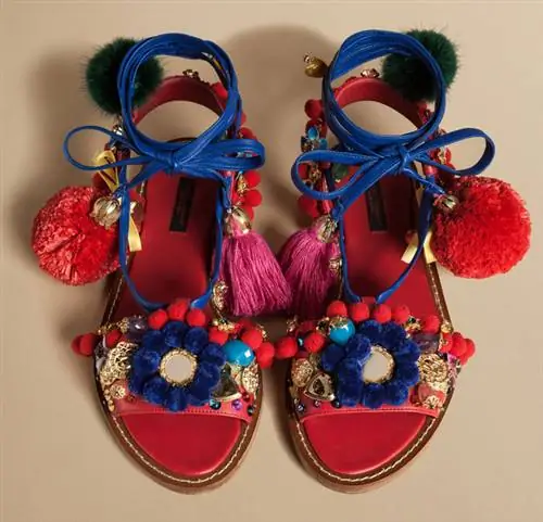 У летних босоножек Dolce & Gabbana неожиданное название