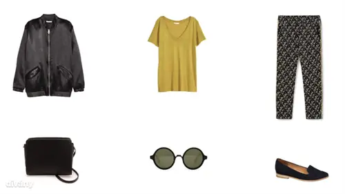 Куртка - 12 990 форинтов (H&M), футболка - 2 990 форинтов (H&M), брюки - 13 995 форинтов (Mango), сумка - 3 995 форинтов (Stradivarius), солнцезащитные очки - 18 форинтов (Jeepers Peepers/Asos), обувь - 12 900 форинтов (Дайхманн) Куртка - 12 990 форинтов (H&M), футболка - 2 990 форинтов (H&M), брюки - 13 995 форинтов (Mango), сумка - 3 995 форинтов (Stradivarius), солнцезащитные очки - 18 форинтов (Jeepers Peepers/Asos), обувь - 12 900 форинтов (Дайхманн)