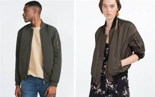 Zara: зеленый бомбер пользуется большим успехом, мужчины могут приобрести его за 9 995 форинтов, зеленые, синие, красные или белые, женщины могут довольствоваться чуть более красивой хатки за 14 995 форинтов Zara: зеленый бомбер пользуется большим успехом, мужчины могут приобрести его за 9 995 форинтов, зеленые, синие, красные или белые, женщины могут довольствоваться чуть более красивой хатки за 14 995 форинтов