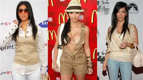 Старые комплекты Ким Кардашьян - настоящие ветеринарные лошади