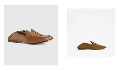 Серьезно!!! Туфли слева - туфли Gucci за 178 000 форинтов, а печальная копия - Zara за 14 995 форинтов Серьезно!!! Туфли слева - туфли Gucci за 178 000 форинтов, а печальная копия - Zara за 14 995 форинтов