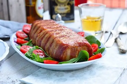 кукурузный мясной рулет 1