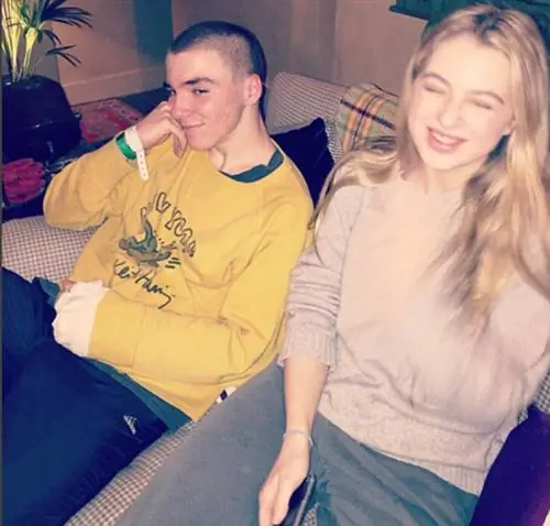 Рокко Ноэль Гэллегер с дочерью в Лондоне