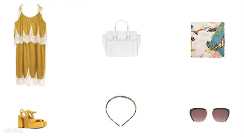 Платье - 9990 HUF (H&M), сумка - 10995 HUF (Parfois), шарф - 6995 HUF (Zara), сандалии - 14995 HUF (Zara), заколка для волос - 3495 HUF (Oysho), солнцезащитные очки - 5595 HUF (Mango) Платье - 9990 HUF (H&M), сумка - 10995 HUF (Parfois), шарф - 6995 HUF (Zara), сандалии - 14995 HUF (Zara), заколка для волос - 3495 HUF (Oysho), солнцезащитные очки - 5595 HUF (Mango)