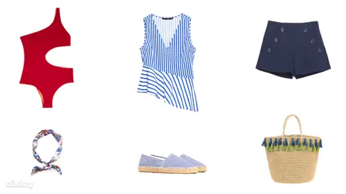 Купальник - 9995 форинтов (Oysho), топ - 8995 форинтов (Zara). шорты - 7995 HUF (Zara), платок - 12995 HUF (Stradivarius), туфли - 6995 HUF (Mango), сумка - 7995 HUF (Parfois) Купальник - 9995 форинтов (Oysho), топ - 8995 форинтов (Zara). шорты - 7995 HUF (Zara), платок - 12995 HUF (Stradivarius), туфли - 6995 HUF (Mango), сумка - 7995 HUF (Parfois)