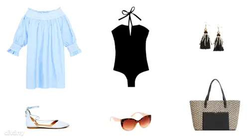 Платье - 9995 форинтов (Zara), купальник - 11995 форинтов (Oysho), серьги - 2990 форинтов (H&M), туфли - 35 форинтов (Asos), солнцезащитные очки - 4995 форинтов (Parfois), сумка - 4995 форинтов (Mango) Платье - 9995 форинтов (Zara), купальник - 11995 форинтов (Oysho), серьги - 2990 форинтов (H&M), туфли - 35 форинтов (Asos), солнцезащитные очки - 4995 форинтов (Parfois), сумка - 4995 форинтов (Mango)