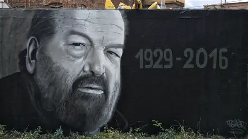 Ничто не защищает граффити Бада Спенсера