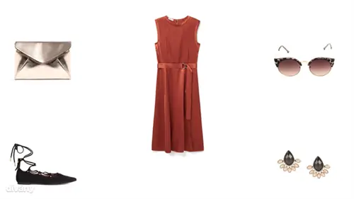Сумка - 7995 HUF (Zara), платье - 8995 HUF (Mango), солнцезащитные очки - 2995 HUF (Stradivarius), туфли - 9990 HUF (H&M), серьги - 1695 HUF (Parfois) Сумка - 7995 HUF (Zara), платье - 8995 HUF (Mango), солнцезащитные очки - 2995 HUF (Stradivarius), туфли - 9990 HUF (H&M), серьги - 1695 HUF (Parfois)