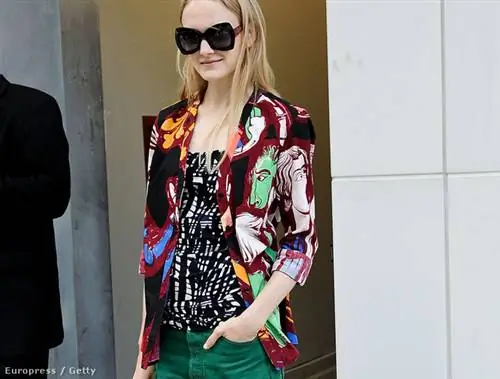 Майя Саламон прибыла на показ мод Proenza Schouler в этом наряде: уникальном Майя Саламон прибыла на показ мод Proenza Schouler в этом наряде: уникальном