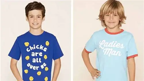 Forever 21 напечатали сексистские надписи на детских футболках