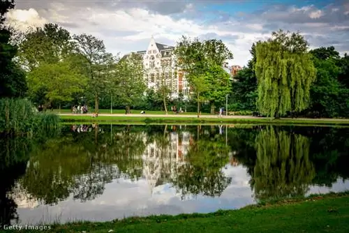 Очаровательное, спокойное лицо Амстердама: Vondelpark