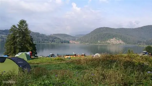 Кемпинг на озере Дедынки