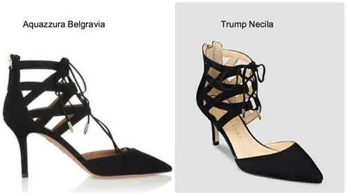 Между двумя туфлями разница в пару сотен долларов