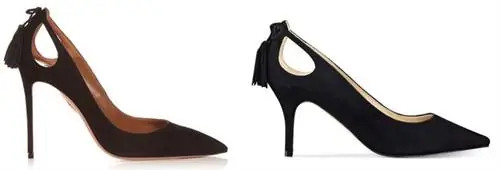 Ну, туфли для ногтей Aquazzura имеют чуть более высокий каблук