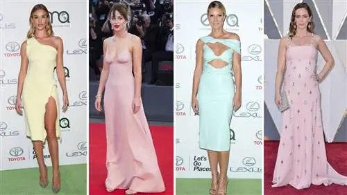 Кому больше идет дизайнерское пастельное платье?