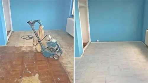 Ремонт дома своими руками - так паркет становится шебби-шиком