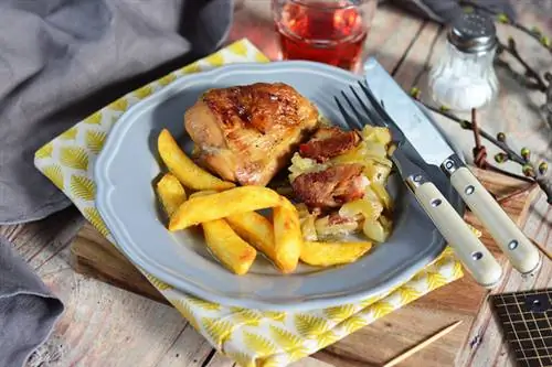 куриные ножки с беконом