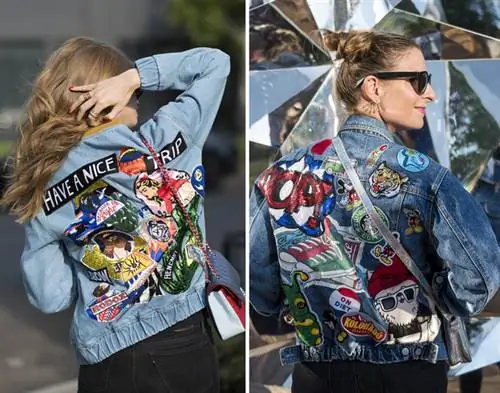 Здесь вы можете поближе рассмотреть заднюю часть куртки