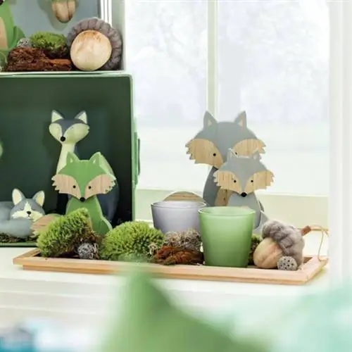 Зеленые лисы - зеленые свечи