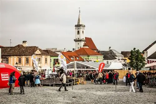 Центр Лилабули в Русте - уютный старый город