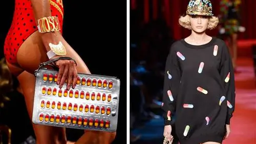 Moschino продвигает наркотики, вызывающие привыкание