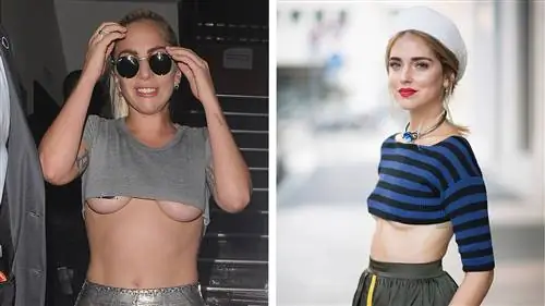 В моду вошли вспышки груди из-под футболки