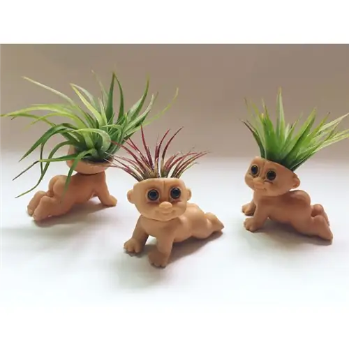 Тролль с растительными волосами крутой или милый?