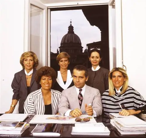 Карл Лагерфельд и Фенди - сестры