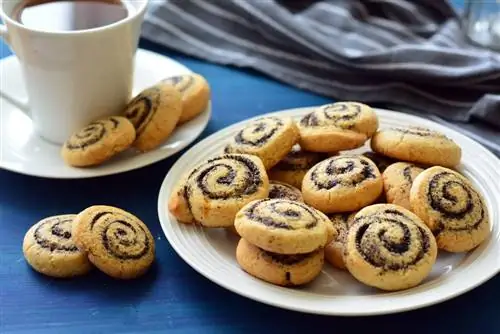 Пятничное печенье: марципаново-маковое печенье