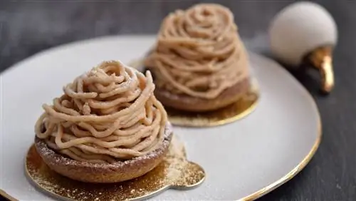 Десерт Монблан, или очеловеченное пюре из каштанов