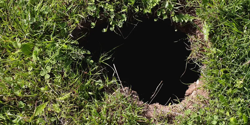 Не кроличья нора, а подземная церковь тамплиеров?