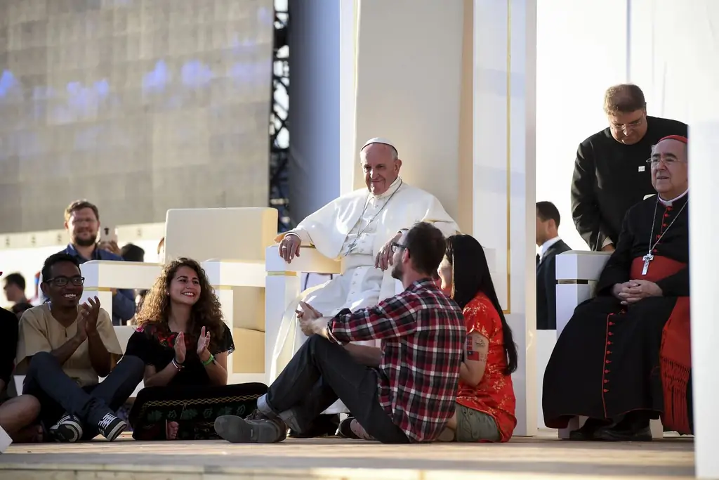 Папа молодёжи: Мария не была домоседом, и вы тоже не можете