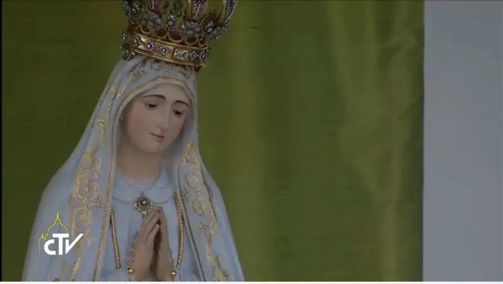 Молитва Папы Франциска Богоматери Фатимской