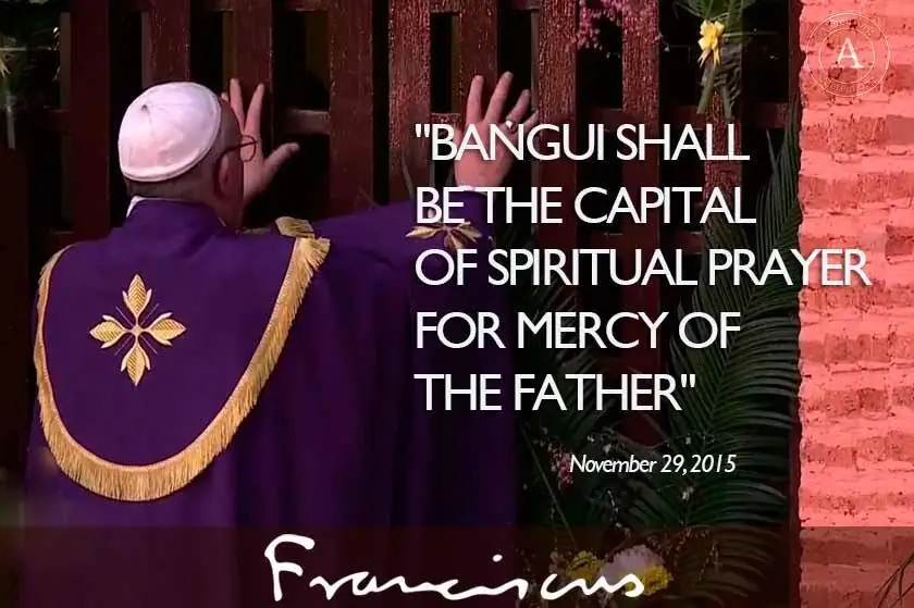 Отец Ломбарди: Папа, открывающий Святые врата Банги, был «поистине вселенским»