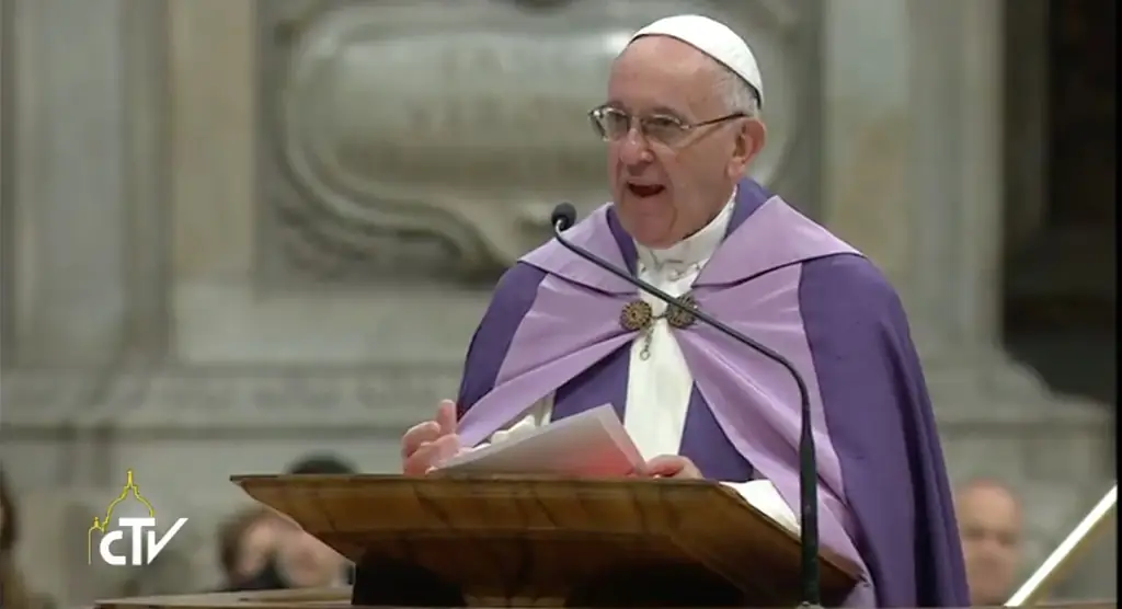 (ПОЛНЫЙ ТЕКСТ) Проповедь Папы на «24 часа для Господа»: Взгляд на самих себя делает нас слепыми