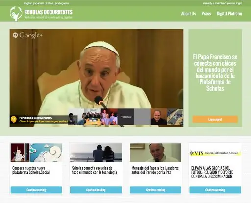 Папа Франциск вспоминает о своей озорной юности