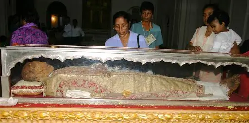 Католический святой'выставка реликвий будет продвигаться индуистскими националистами