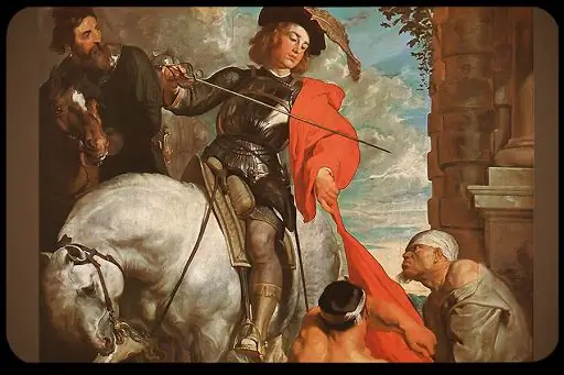 Святой Мартин Турский, воскресивший трех человек из мертвых