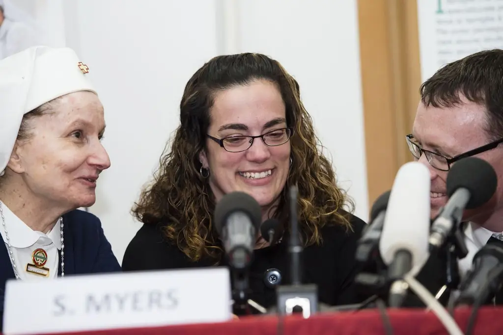 Пресс-конференция СТИВА И КРИСТИН МАЙЕРС