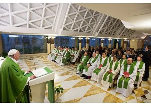 Папа Франциск - проповедь