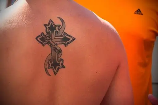 Что означает знак креста на лбу, губах и сердце?