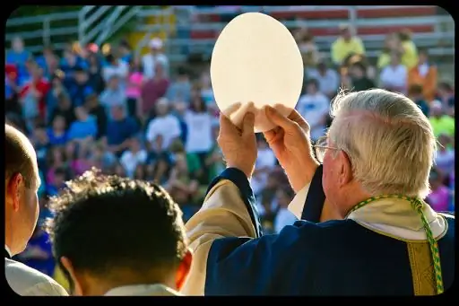 Чувство бла после причастия?