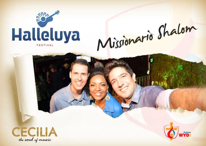 Всемирный день молодежи Избранный артист: Миссионеры Шалом напоминают нам, что никто не может выжить без любви