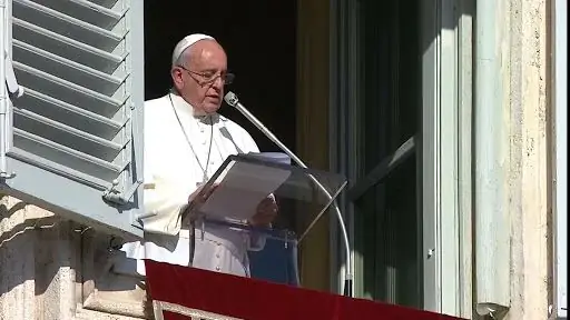 Pope's Angelus: «Без мира нет будущего!»
