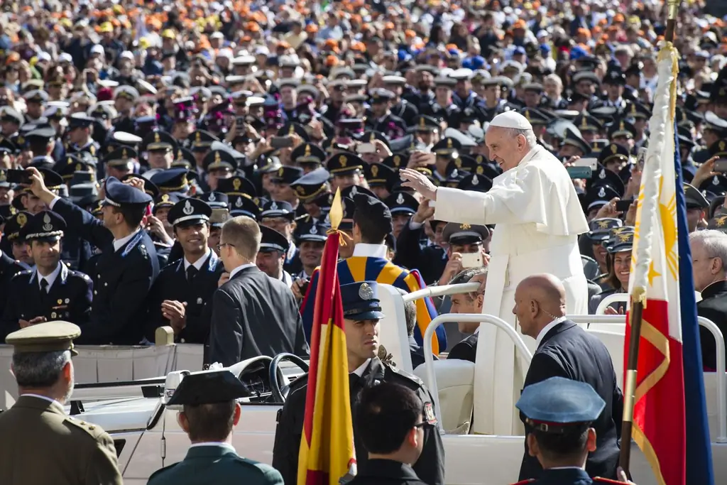 Аудиенция Папы Франциска в юбилейный год милосердия 30 апреля 2016 г